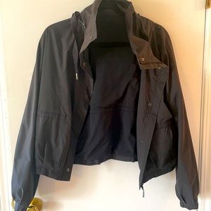 Lululemon Bomber style jacket w/ tuck away hood